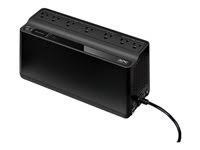APC バックアップ UPS 600VA UPS バッテリ バックアップ & サージ プロテクター (USB 充電ポート付き) (BE600M1)