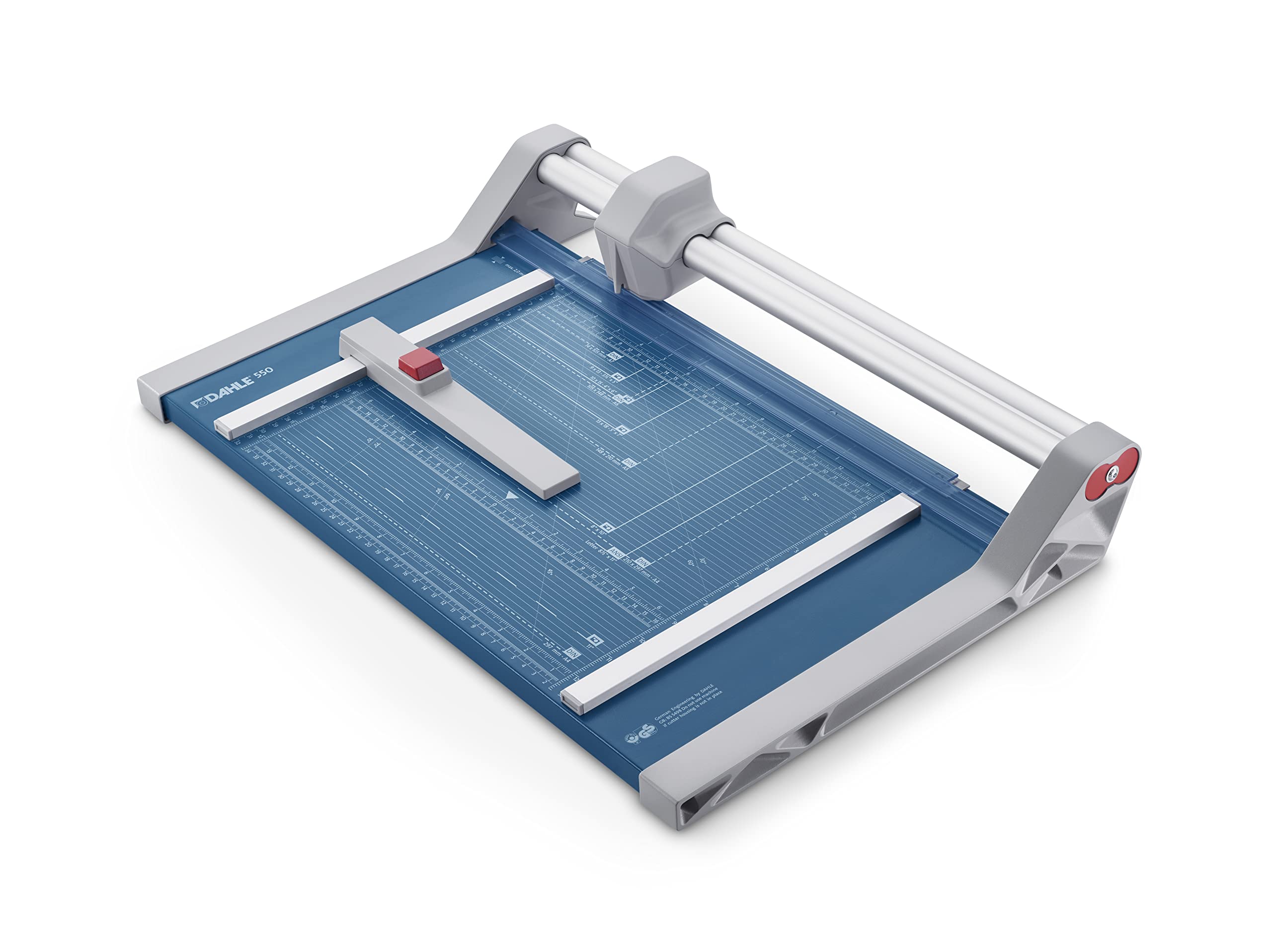  Dahle 550 プロフェッショナルロータリートリマー、カット長さ 14 フィート、20 枚、自動研磨、デュアルガイドバー、自動クランプ、ドイツ設計ペーパーカッター...