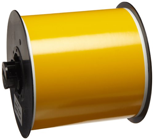 Brady 高粘着ビニールラベルテープ (B30C-4000-595-YL) - 黄色のビニールフィルム - ...