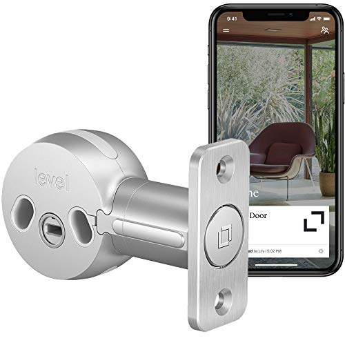  Level Home Inc. レベルボルトスマートロック、Bluetoothデッドボルト、既存のロックで動作、キーレスエントリー、スマートフォンアクセス、Apple HomeKit...