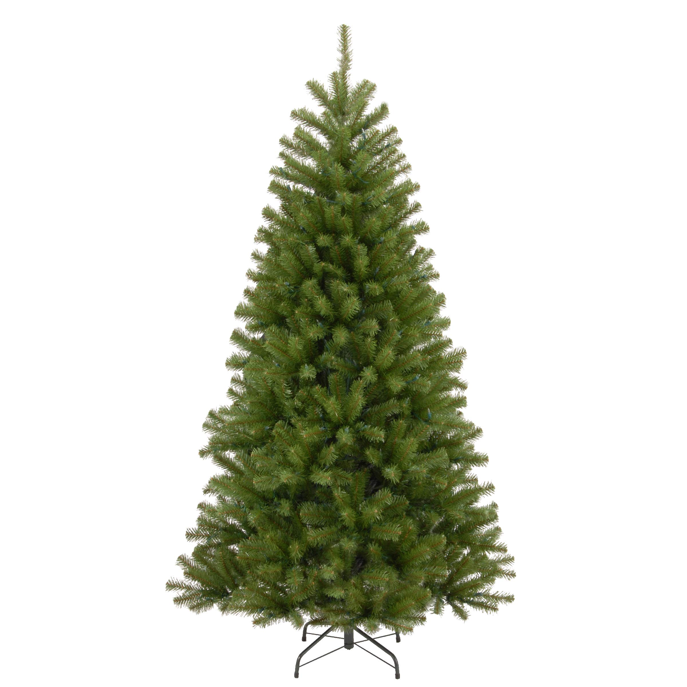 National Tree Company 人工フルクリスマスツリー、グリーン、ノースバレースプルース、スタンド付き、7.5フィート