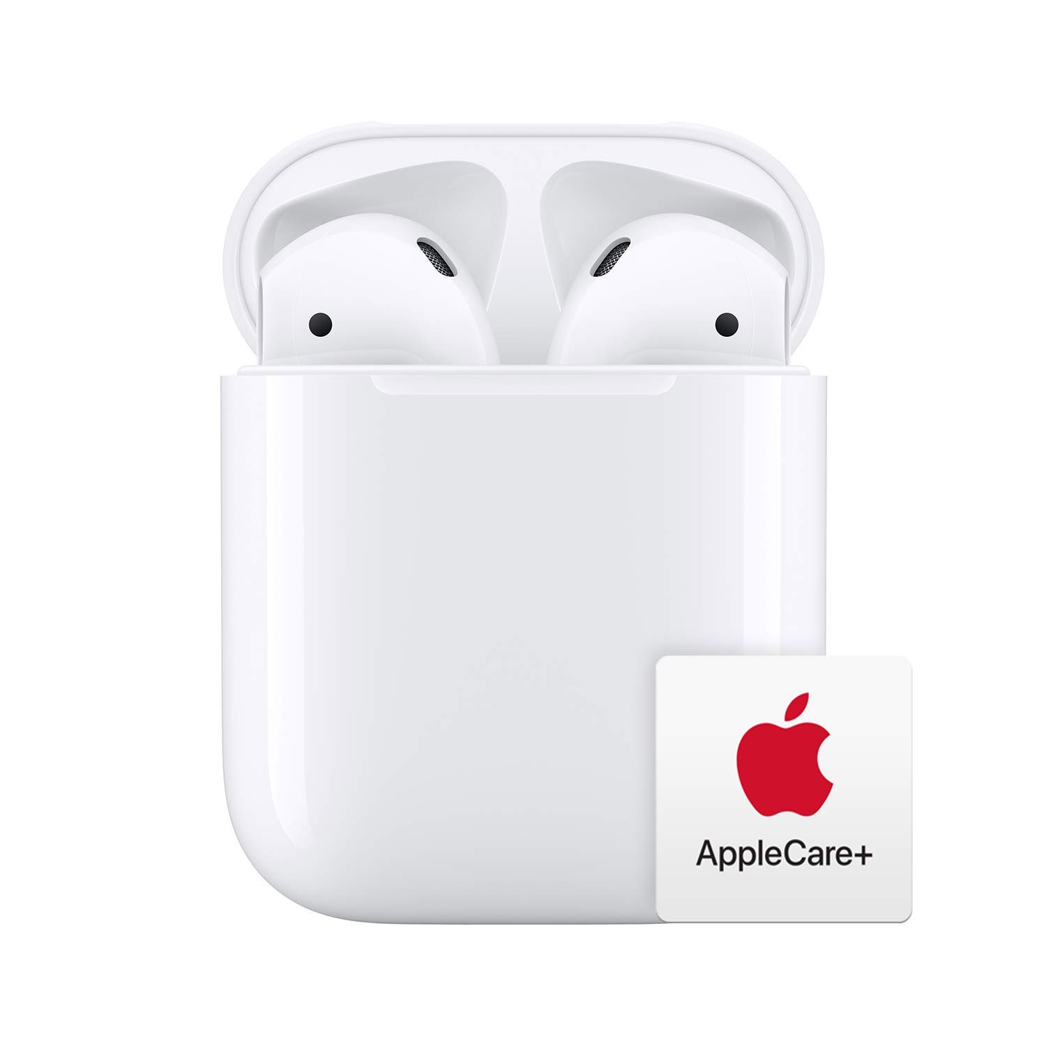 Apple AirPods (第 2 世代)、Lightning 充電ケース、Care+ 付き...