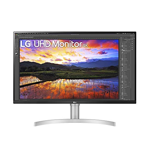  LG 32UN650-W モニター 32 フィート UHD (3840 x 2160) IPS 超精細ディスプレイ、HDR10 互換性、DCI-P3 95% 色域、AMD FreeSync、3 サイド実質ボーダレス デザイン、高...
