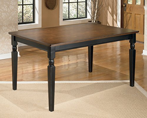 ivgStores Furniture Owingsville コレクション コテージ スタイル ツートンカラー仕上げ 長方形ダイニング テーブル