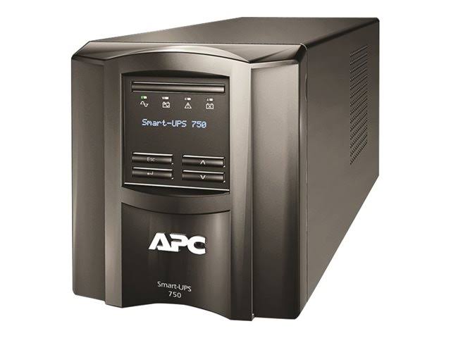 APC Smart-UPS 750VA UPSバッテリーバックアップ（純粋な正弦波出力付き）（SMT750）...