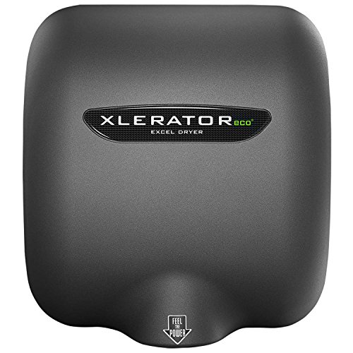 XLERATOR XL-GR-ECO ハンド ドライヤー テクスチャード グラファイト カバー 110-120V