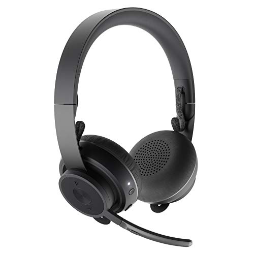 Logitech Zone ワイヤレス Bluetooth ヘッドセット - ブラック