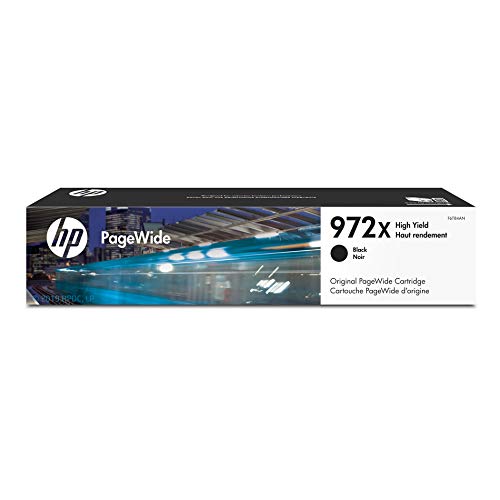 HP 972X | Pagewide カートリッジ高収量 |ブラック ノワール| F6T84AN...