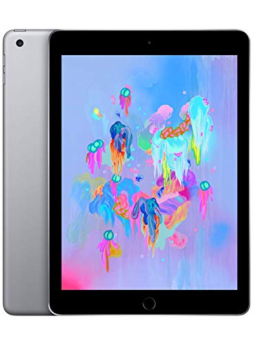 Apple iPad 第 6 世代、32GB、Wifi のみ - スペース グレイ (リニューアル)