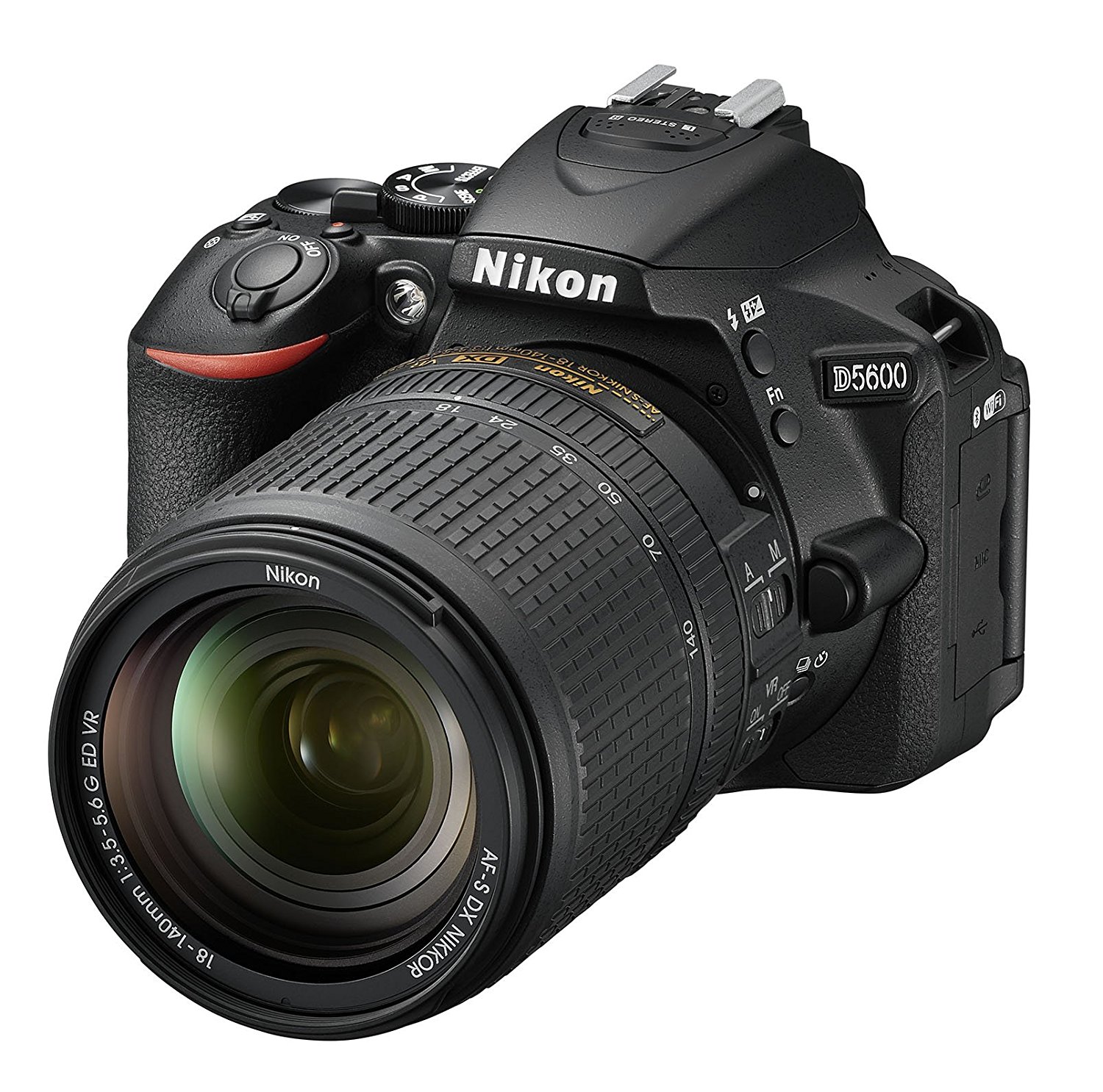 Nikon D5600 DXフォーマットデジタル一眼レフ、AF-S DX NIKKOR 18-140mm f / 3.5-5.6G ED VR