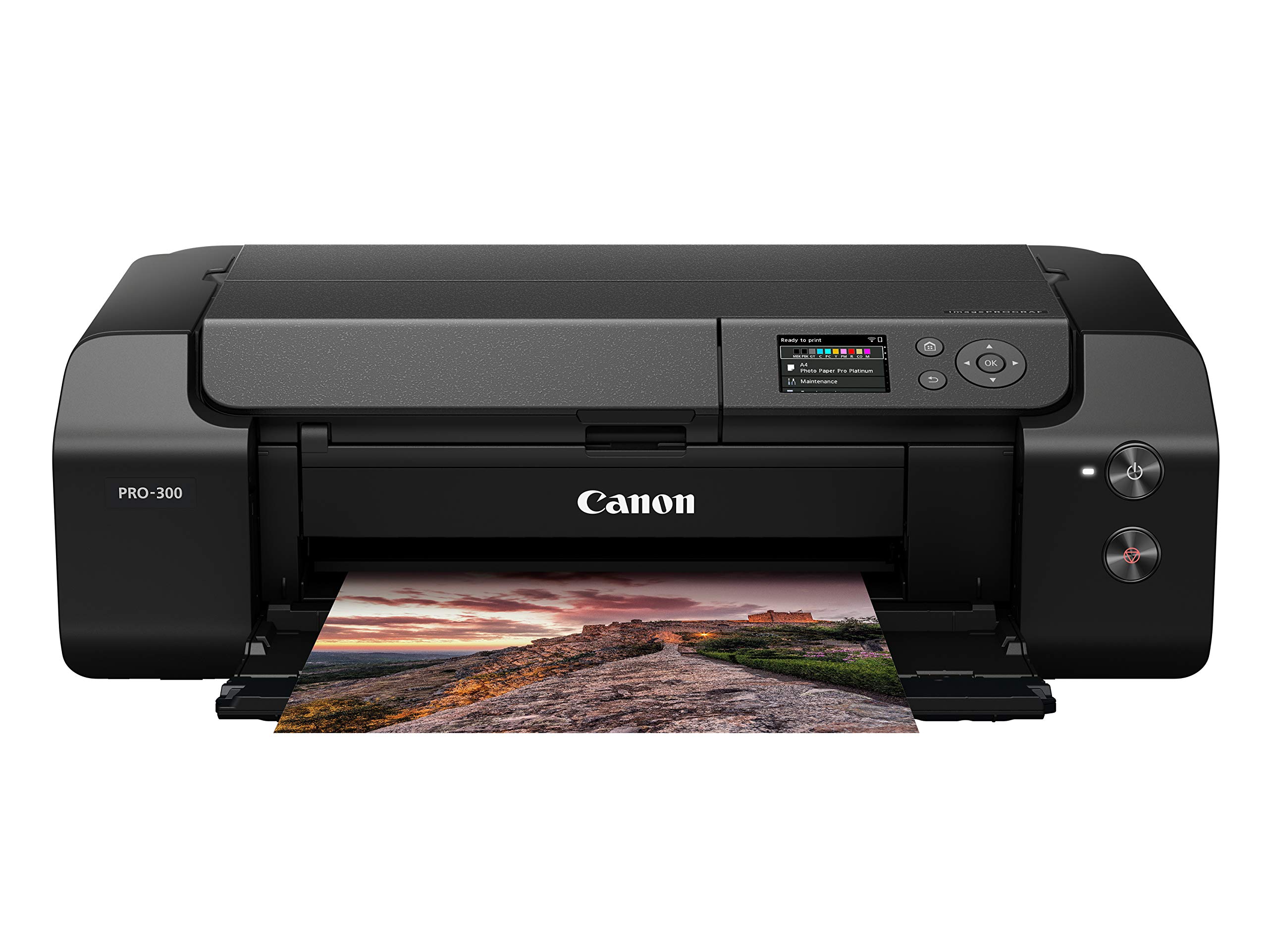  Canon imagePROGRAF PRO-300 ワイヤレス カラー ワイドフォーマット プリンタ、プロフェッショナル プリント & レイアウト ソフトウェアおよびモバイル...