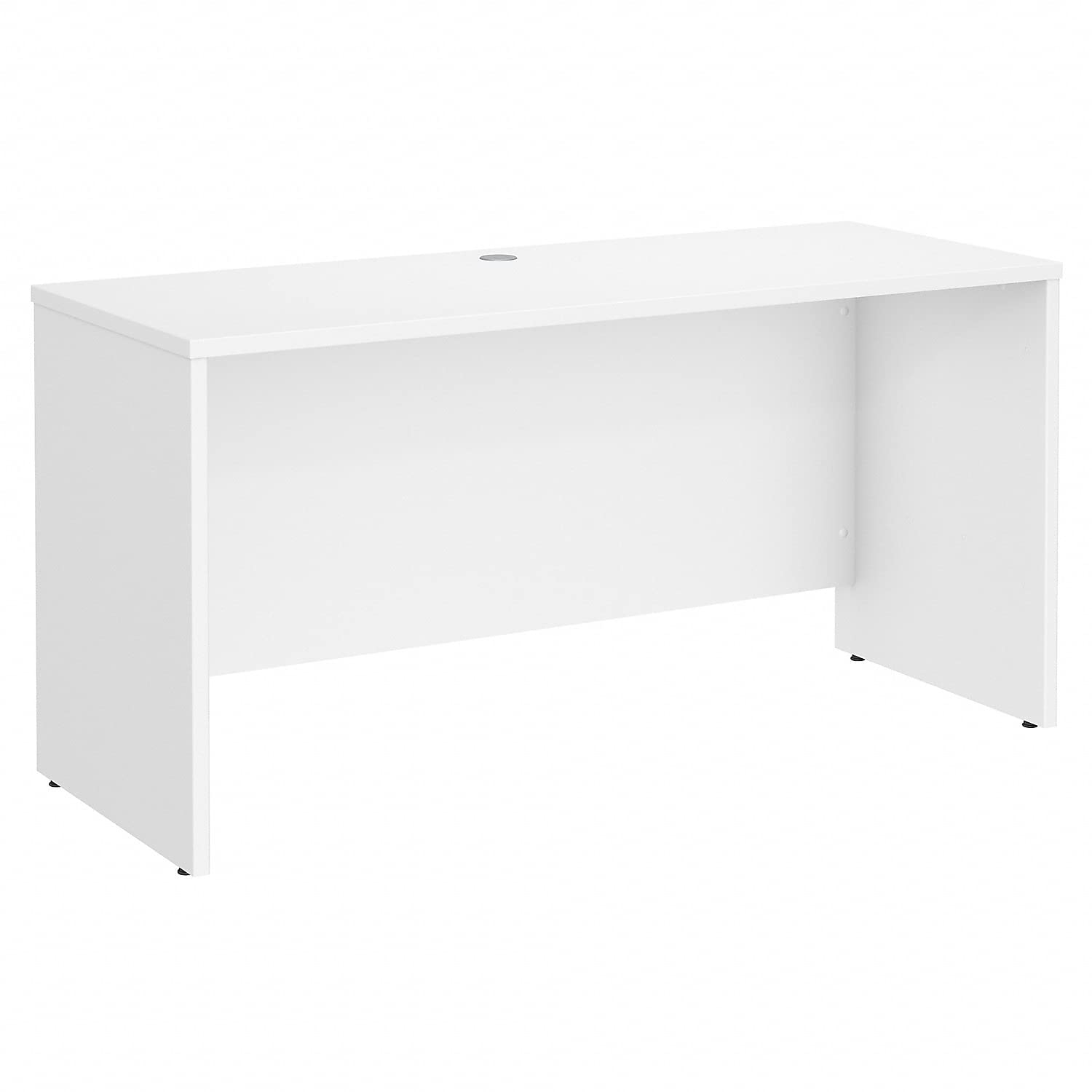 Bush Business Furniture Studio C 60W x 24D クレデンザ デスク ホワイト
