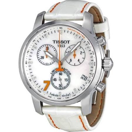 Tissot PRC200ダニカパトリッククロノグラフダイヤモンドレディースウォッチT0144171611600