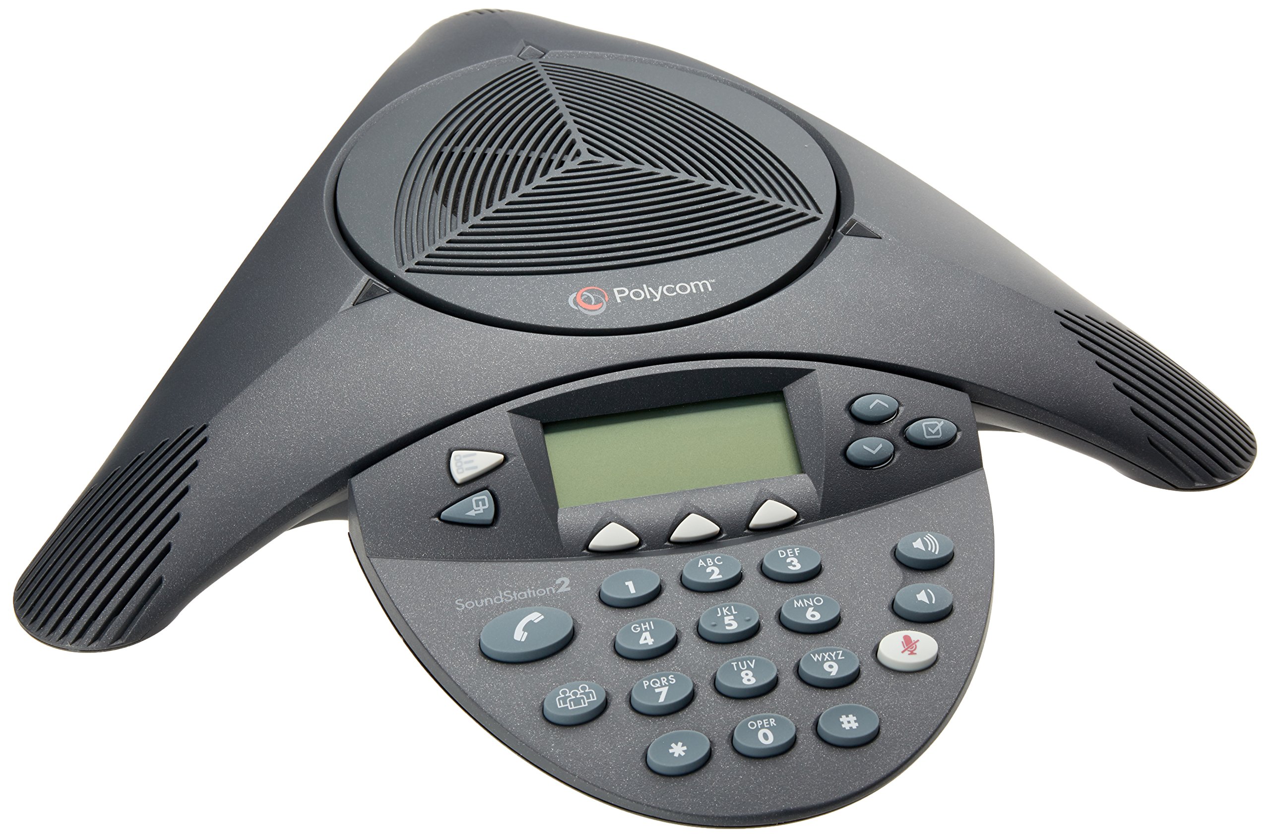 Polycom SoundStation2 拡張可能な会議用電話機 (2200-16200-001)