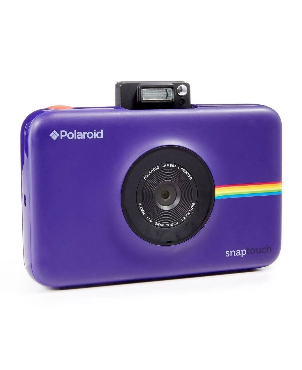 Polaroid ジンクゼロインク印刷技術を備えたLCDディスプレイ（紫）を備えたスナップタッチインスタントプリントデジタルカメラ
