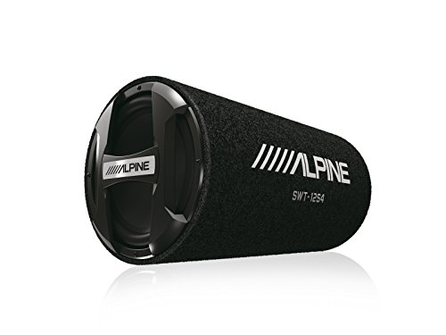 Alpine SWT-12S4最大1500W（300W RMS）シングル12'密閉型サブウーファーチューブエンクロージャー