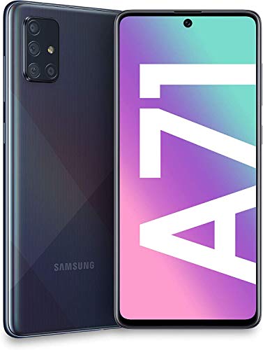Samsung Galaxy A71 A715F、デュアル SIM LTE、インターナショナル バージョン (米国保証なし)、128GB、プリズム クラッシュ ブラック - GSM ロック解除