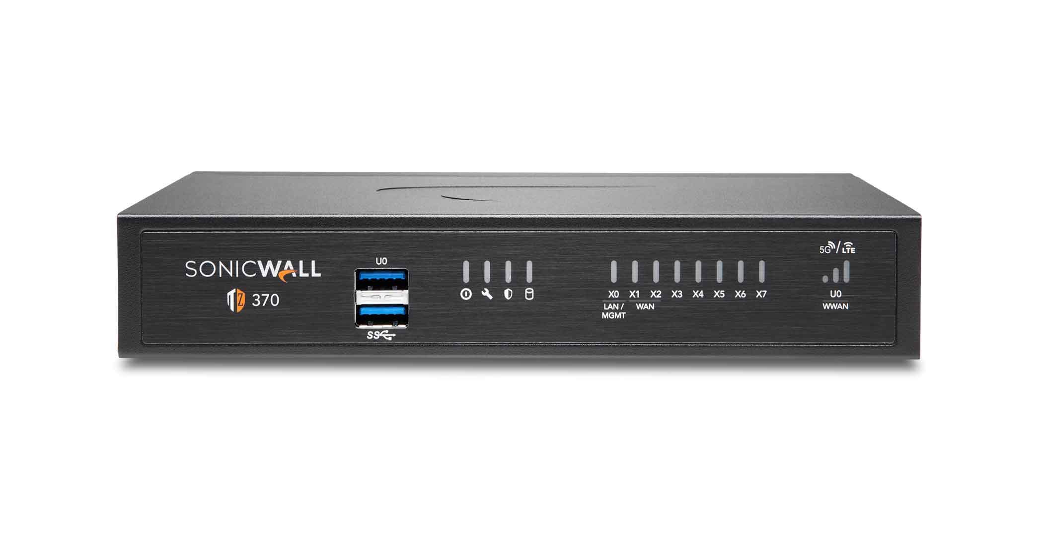 SonicWALL TZ370 ネットワーク セキュリティ アプライアンス (02-SSC-2825)