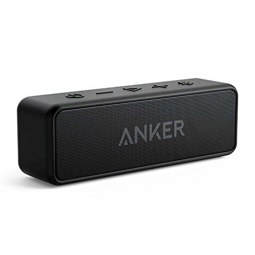  Anker Soundcore 2ポータブルBluetoothスピーカー（12Wステレオサウンド付き）、Bluetooth 5、Bassup、IPX7防水、24時間プレイタイム、ワイヤレスステレオペアリ...