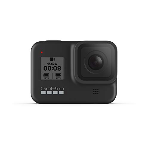 GoPro HERO8 Black - タッチスクリーン付き防水アクションカメラ 4K Ultra HD ビデオ 12MP 写真 1080p ライブストリーミング安定化