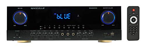 Rockville SINGMIX 5 2000w Bluetooth DJ/プロ/カラオケ/ホームアンプミキサーレシーバー