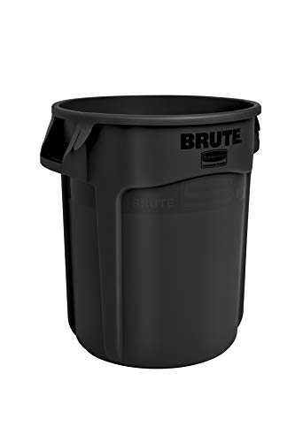 Rubbermaid Commercial Products 1779734 Brute 高耐久ラウンドゴミ箱...