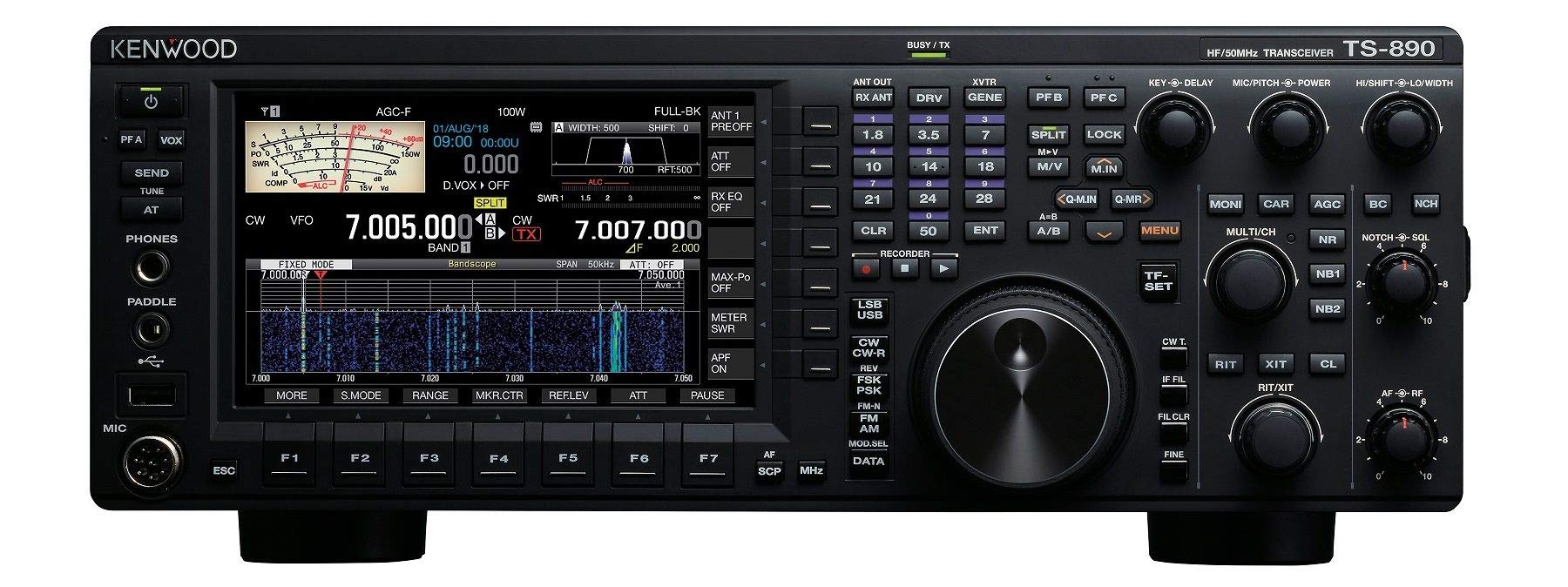 KENWOOD TS-890S 100W HF/50MHz Transceiver with Advanced DSP