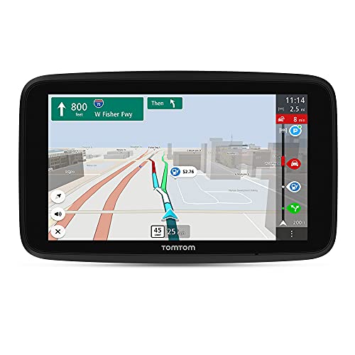 TomTom GO Discover 7 フィート GPS ナビゲーション デバイスで、交通渋滞、世界地図、W...