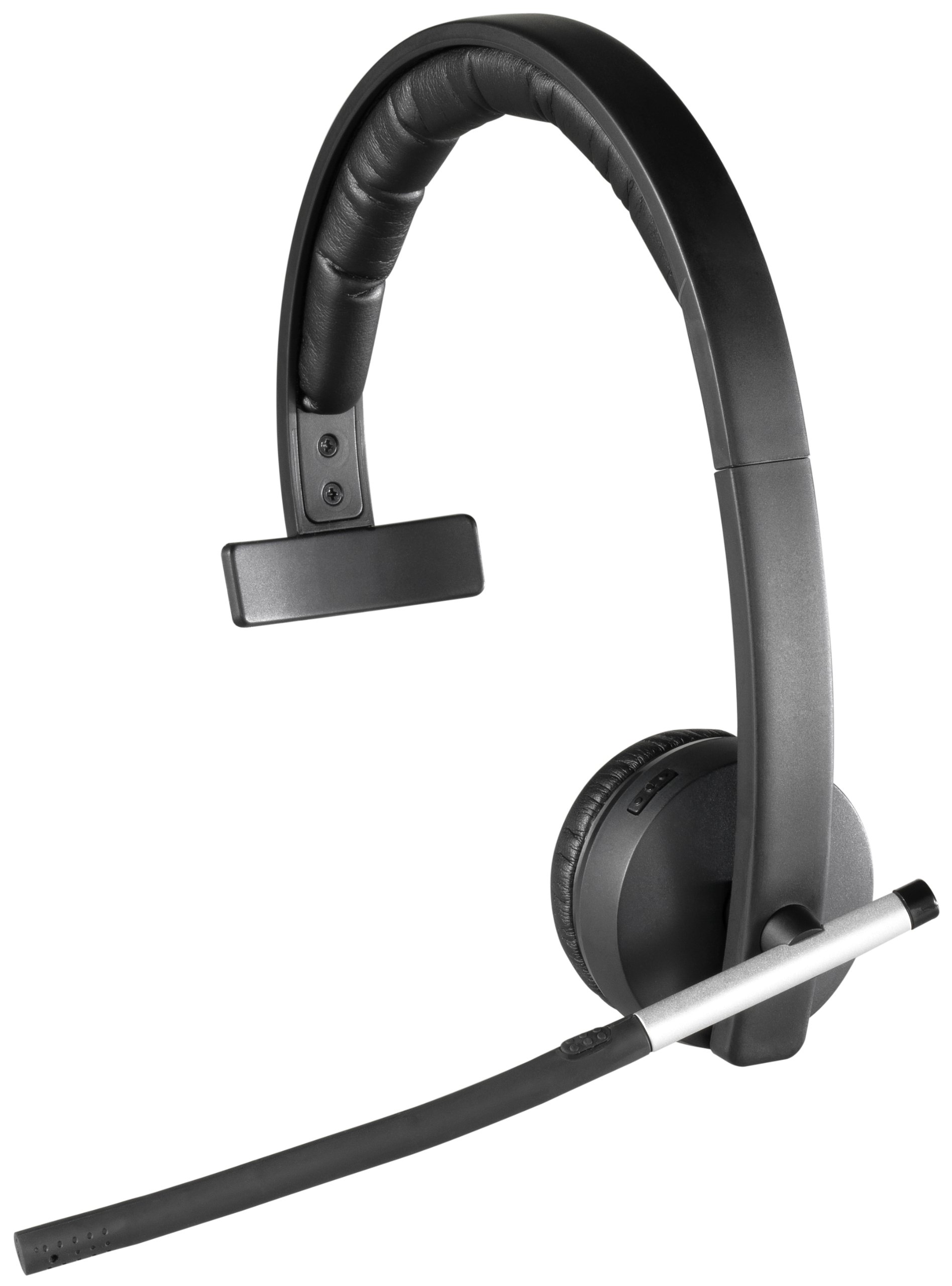 Logitech ワイヤレス ヘッドセット H820e 片耳モノラル ビジネス ヘッドセット - ブラック