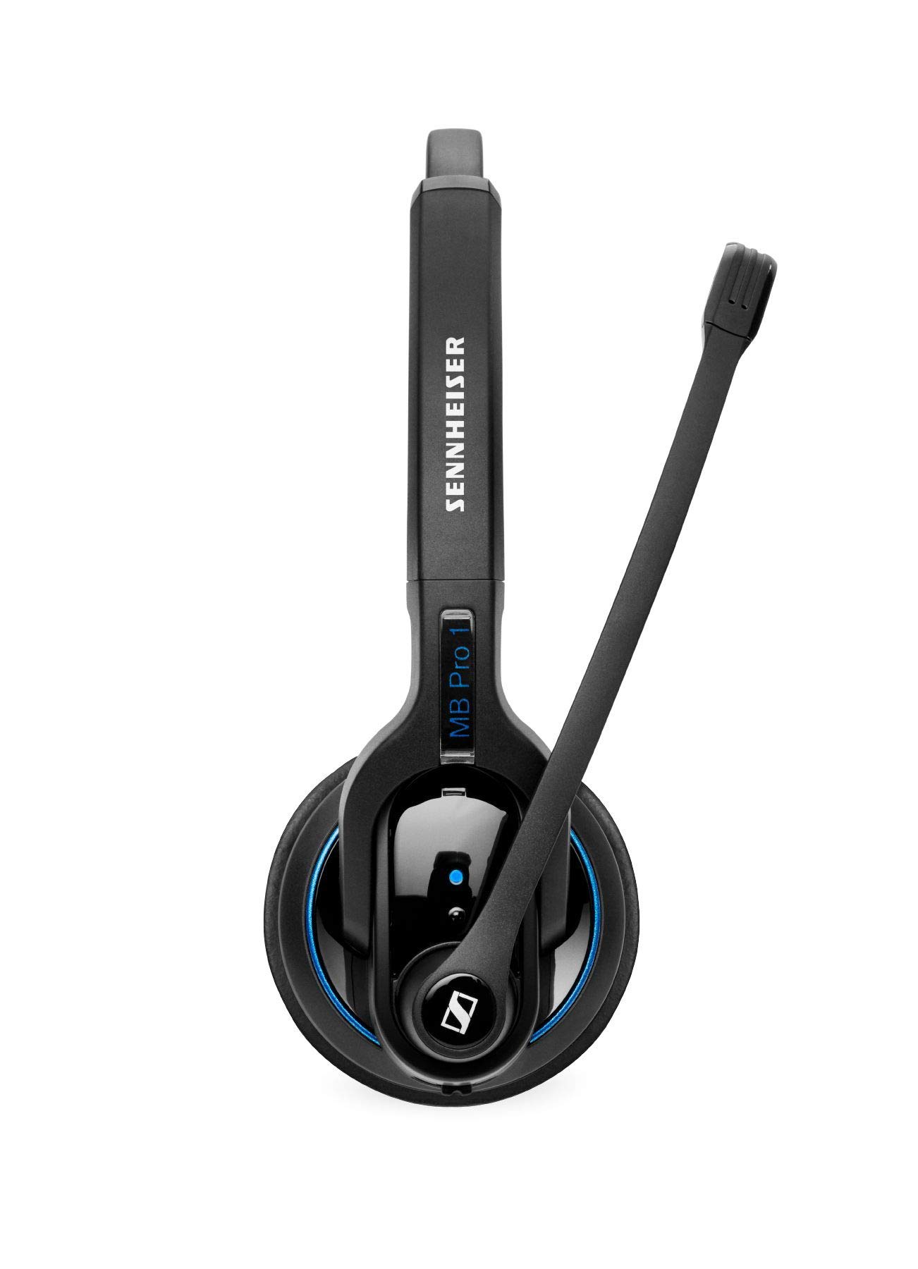 Sennheiser MB Pro 1 (506041) - 片面ワイヤレス Bluetooth ヘッドセット |携帯電話接続用 | HDサウンド＆ノイズキャンセリングマイク付き（ブラック）