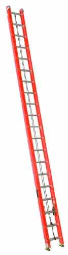 Louisville Ladder FE3240エクステンションラダー、40フィート、オレンジ...