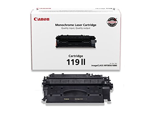  Canon 純正トナー カートリッジ119 II ブラック 大容量 (3480B001) 1個入 imageCLASS MF5800 /5900 / 6100シリーズ、MF410シリーズ、LBP6300 / 6600シリーズ、LBP250シリーズ...