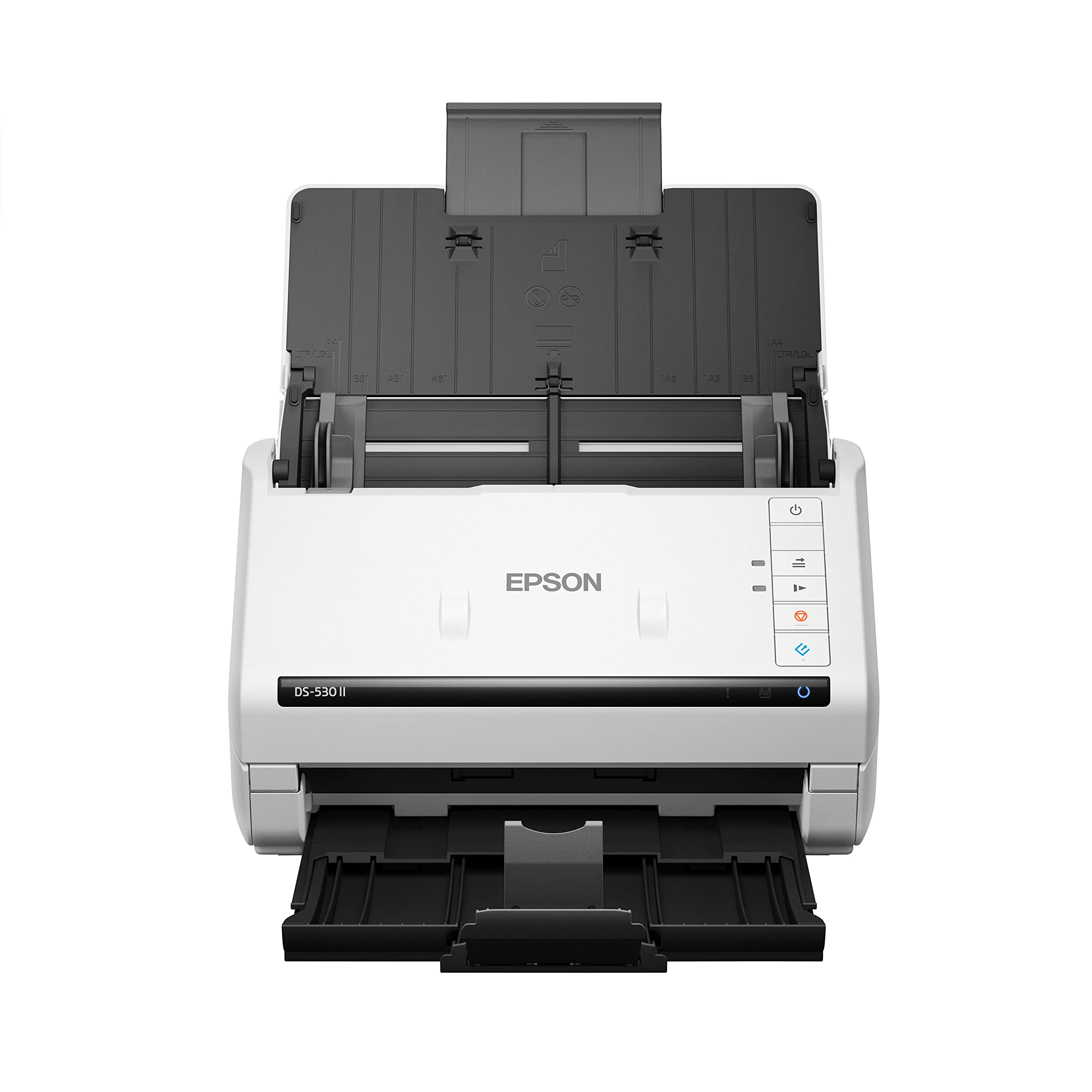 Epson DS-530 II カラー両面ドキュメント スキャナ (シートフィード、自動ドキュメント フィーダ...