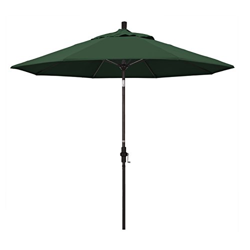 California Umbrella GSCUF908117-F08 9 'ラウンドアルミポールグラスファイ...