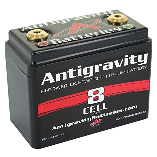 Antigravity Batteries AG-801 リチウムイオン パワースポーツ バッテリー、小型ケー...