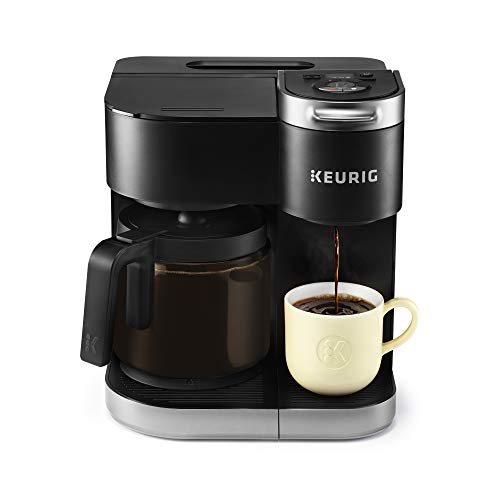 Keurig K-Duo シングルサーブ K カップ ポッド & カラフ コーヒーメーカー ブラック