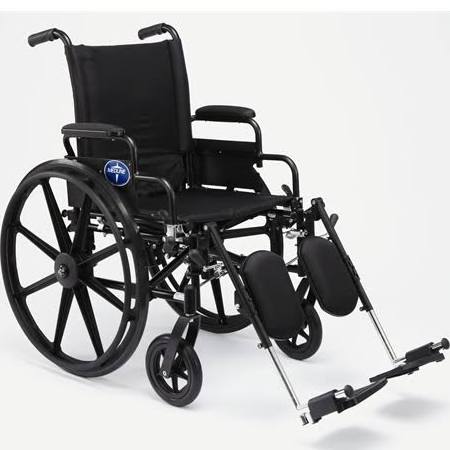 Medline MDS806565K4エクストラワイド軽量車椅子