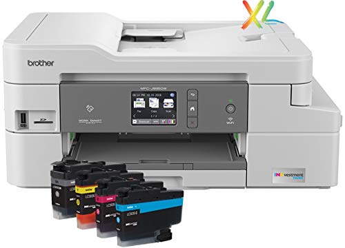  Brother INKvestmentTankインクジェットプリンター、MFC-J995DW XL、拡張印刷、カラーオールインワンプリンター、モバイル印刷両面印刷、最大2年間のインク...