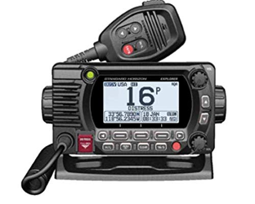 Standard Horizon GX1800GB ブラック 25W VHF/GPS/セカンド ステーション エクスプローラー シリーズ