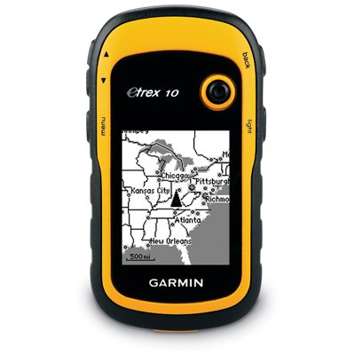 Garmin Etrex 10 屋外ハンドヘルド GPS ナビゲーション ユニット - 1 個 - ブラック...
