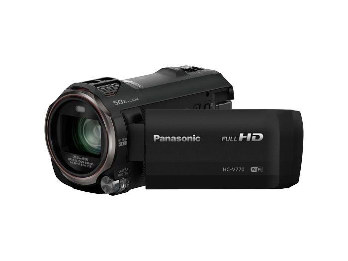 Panasonic ワイヤレススマートフォンツインビデオキャプチャを備えたHC-V770HDカムコーダー