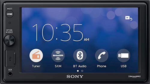 Sony XAVAX1000 15.7 cm (6.2 フィート) Apple CarPlay メディア レシーバー (Bluetooth 対応)