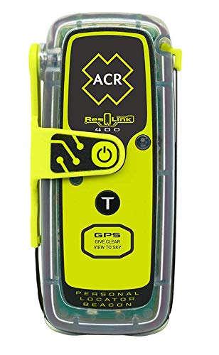 acr ResQLink 400 - GPS 付き SOS パーソナル ロケーター ビーコン (モデル: PL...