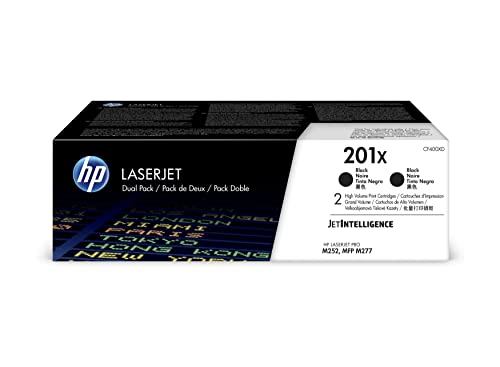 HP オリジナル 201X ブラック高収量トナー カートリッジ (2 パック) | Color LaserJe...