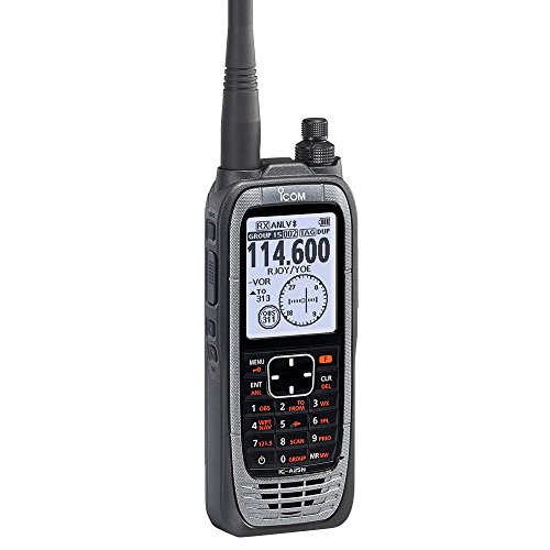 ICOM IC-A25N VHF エアバンド トランシーバー (NAV および COM チャンネル)