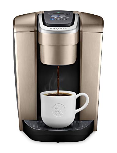Keurig K-Elite コーヒーメーカー、シングルサーブ K カップポッドコーヒーブリューワー、アイスコーヒー機能付き