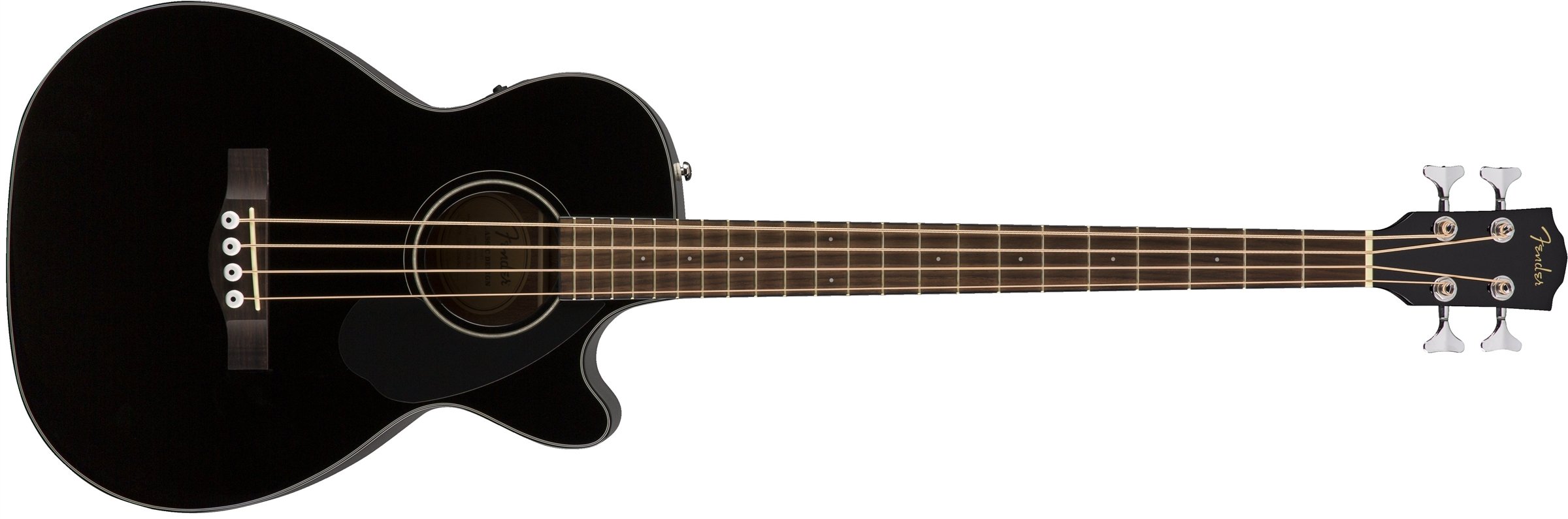 Fender CB-60SCE アコースティックベースギター - ブラック