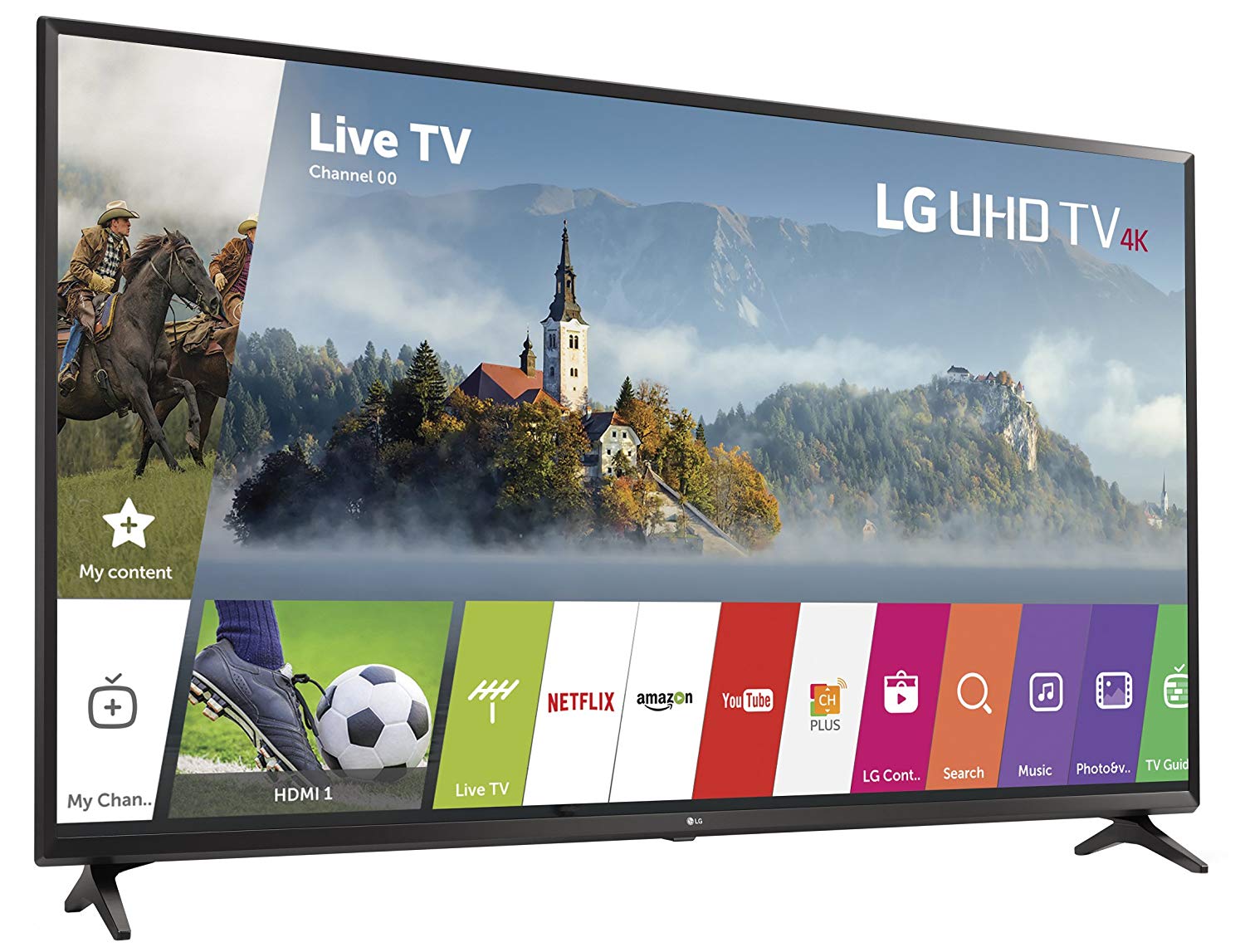 LG エレクトロニクス65UJ630065インチ4KウルトラHDスマートLEDテレビ（2017年モデル）