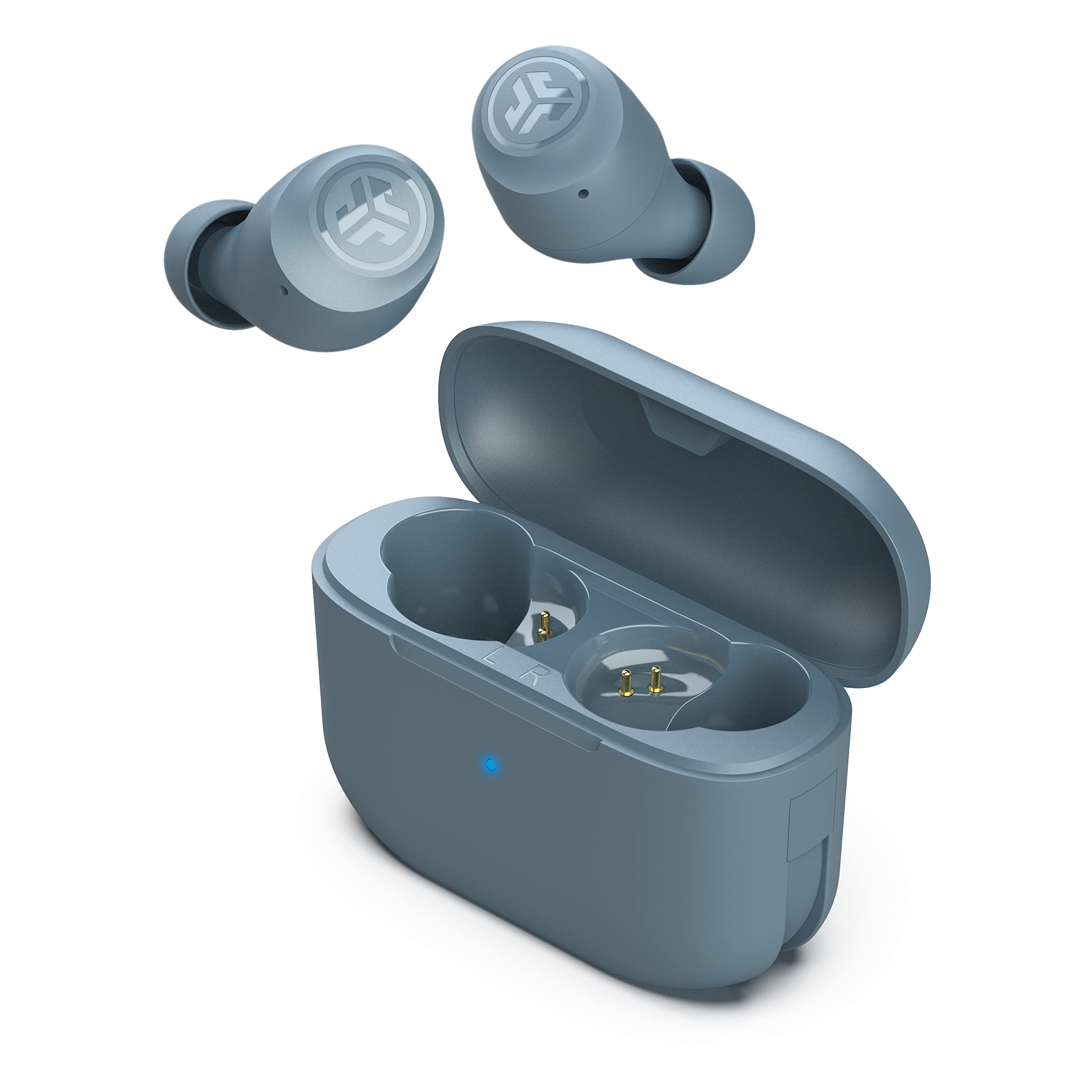  JLAB Go Air Pop トゥルー ワイヤレス Bluetooth イヤホン + 充電ケース |スレート |デュアル接続 | IPX4 耐汗性 | Bluetooth 5.1接続 | 3 EQ サウンド設定 シグネチ...