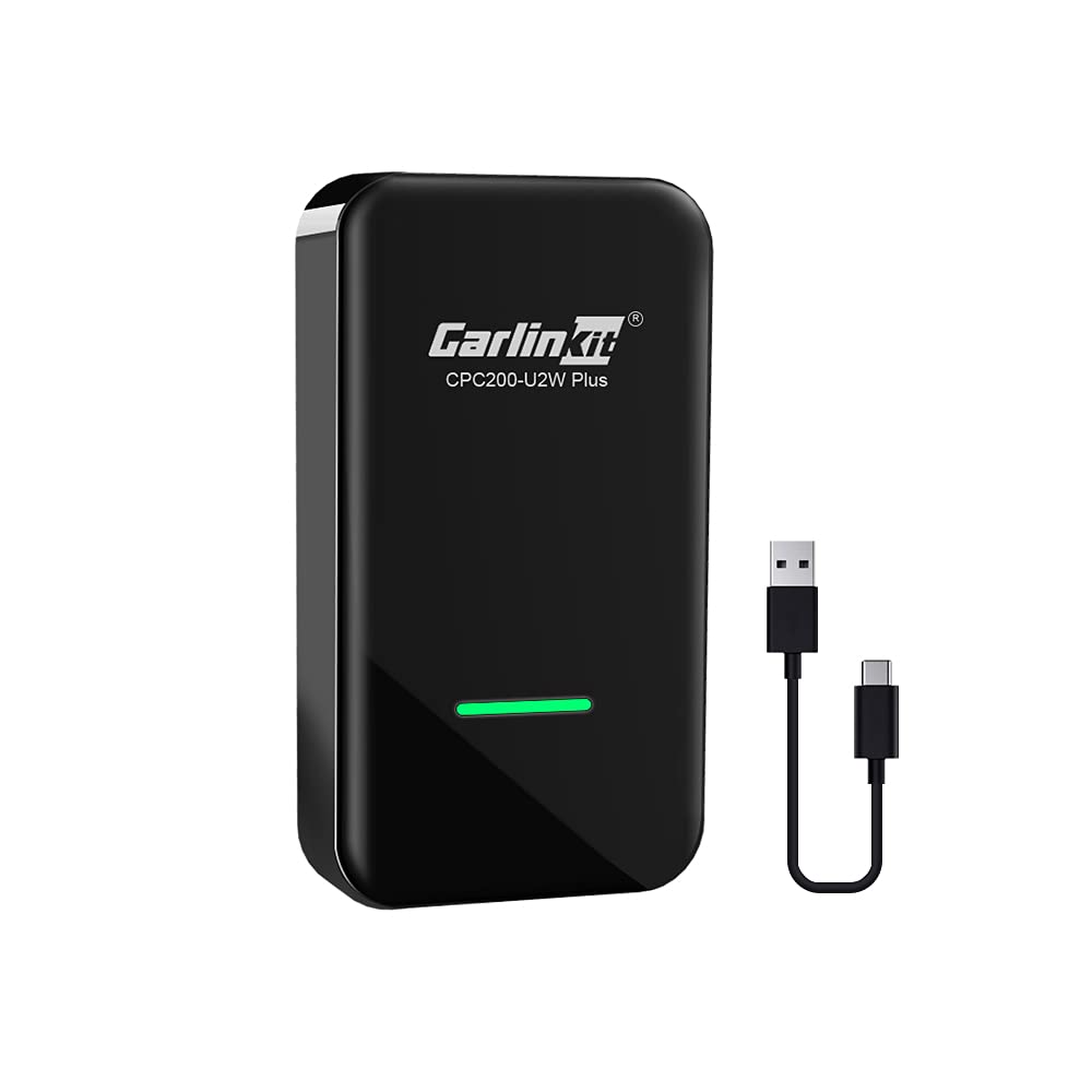  Carlinkit 3.0 ワイヤレス CarPlay アダプター USB 工場出荷時の有線 CarPlay 車用 (モデル年: 2015 ～ 2023)、ワイヤレス CarPlay ドングル変換有線からワイヤレス...